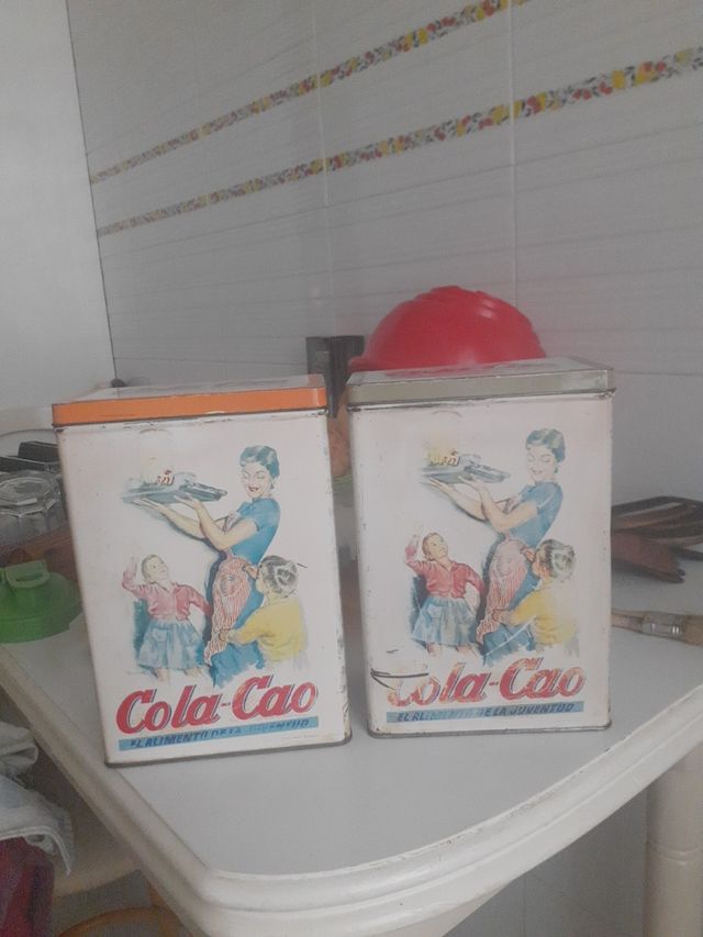 Latas del 60 ( autenticas)