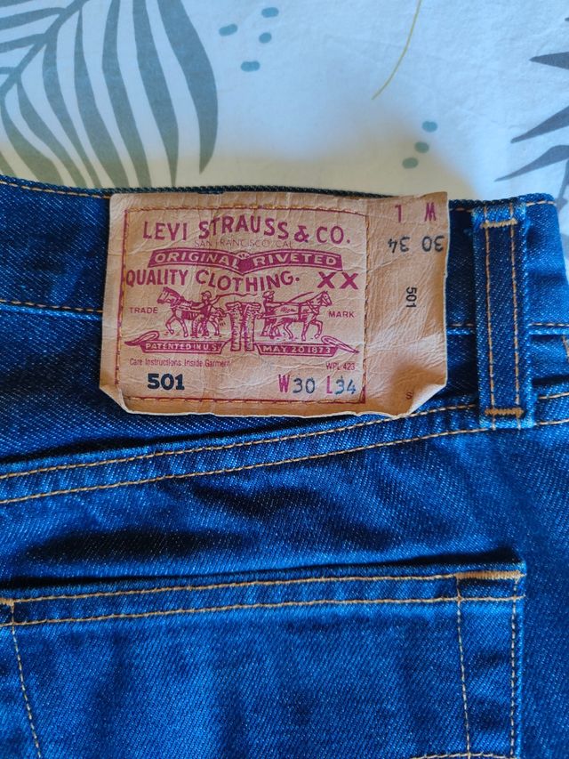 Vaqueros Levis.