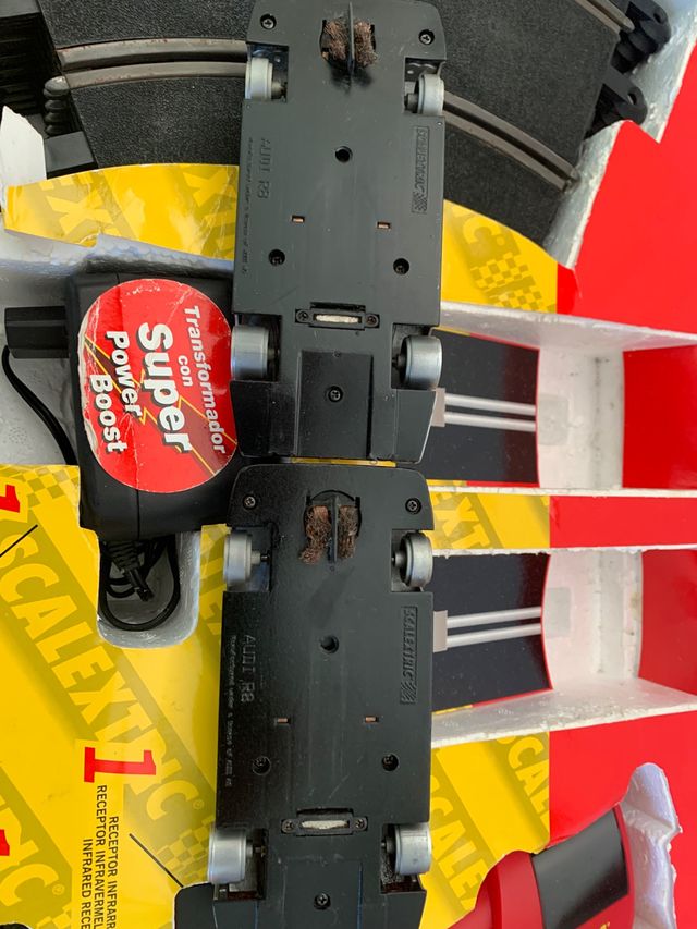 scalextric circuito le mans completo