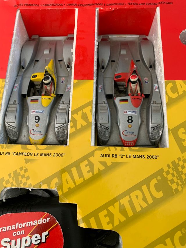 scalextric circuito le mans completo