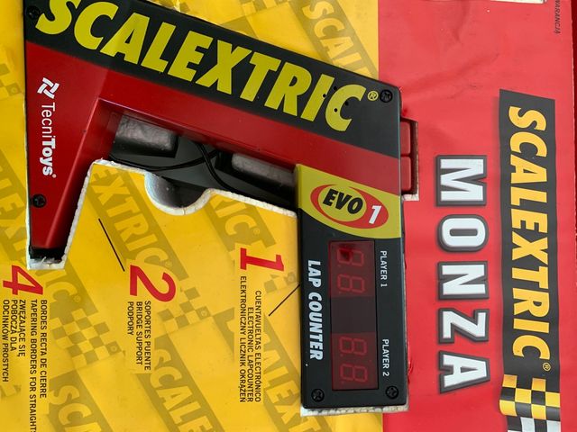 scalextric circuito monza muy cuidado