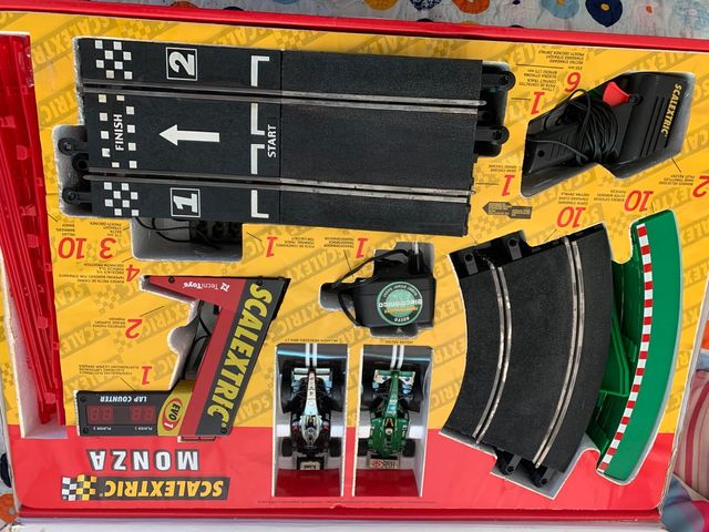 scalextric circuito monza muy cuidado