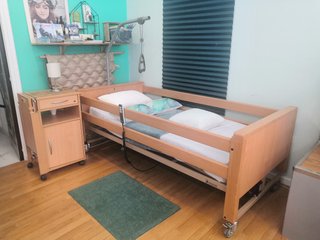 Cama electrica articulada de madera