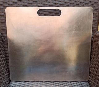 Placa de acero para horno para pizzas y panes de segunda mano por 60 EUR en  Madrid en WALLAPOP