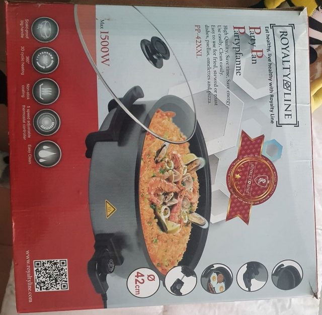 Paellera eléctrica royalty line