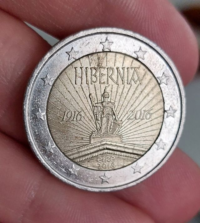 Moneda 2 euros HIBERNIA de segunda mano por 4,75 EUR en Errenteria en WALLAPOP