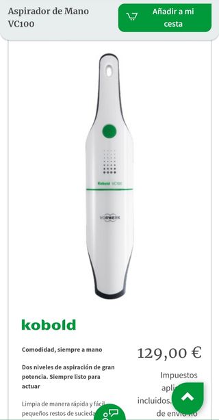 Aspirador de Mano VC100
