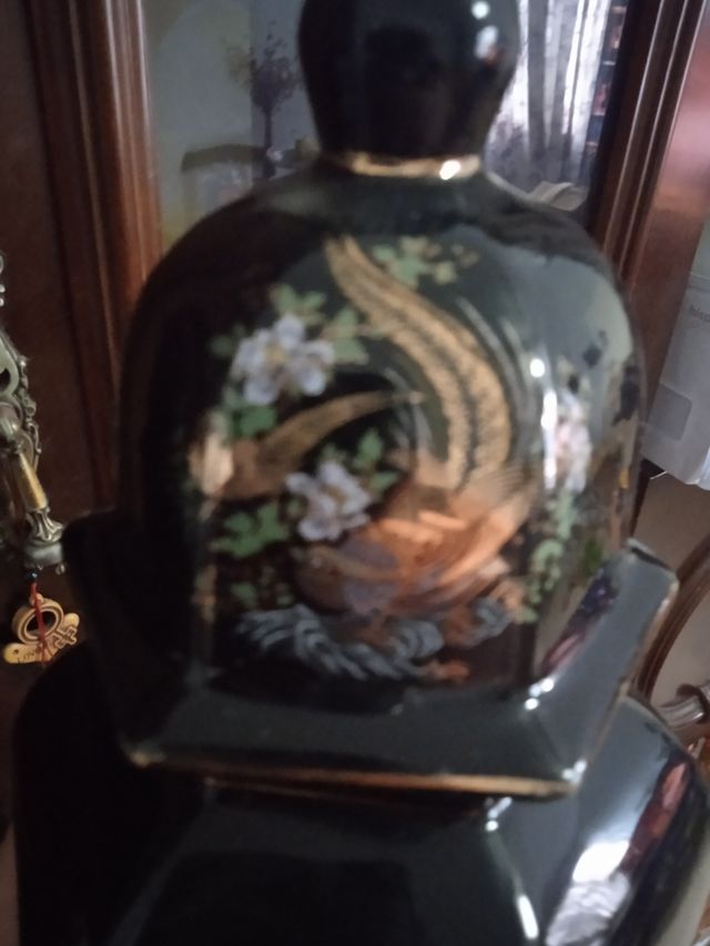 Jarrones pintados a mano