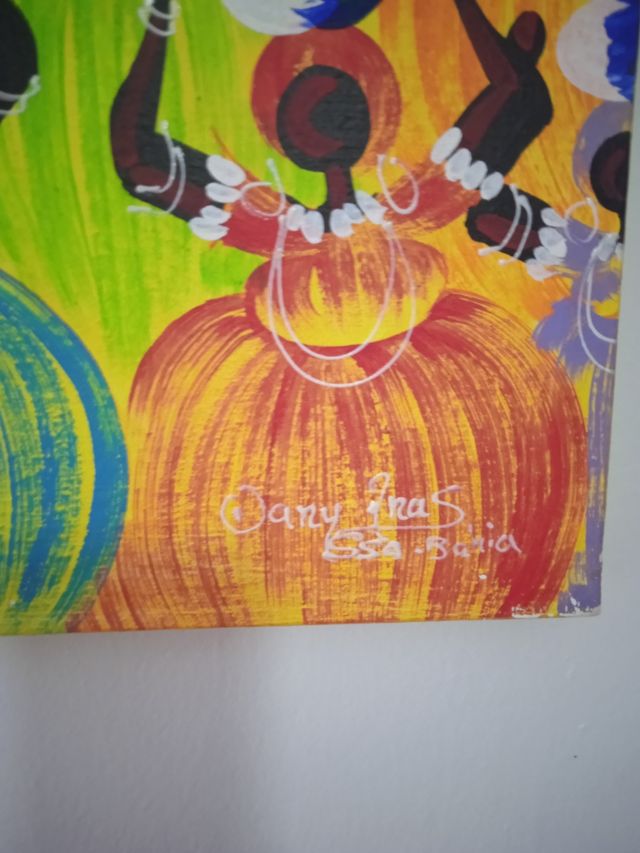 Cuadro mujeres de África.