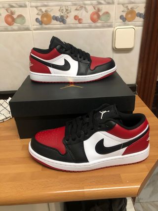 Air Jordan low bred toe talla 40,5 y 45 de segunda mano por 150 EUR en  Alcorcón en WALLAPOP