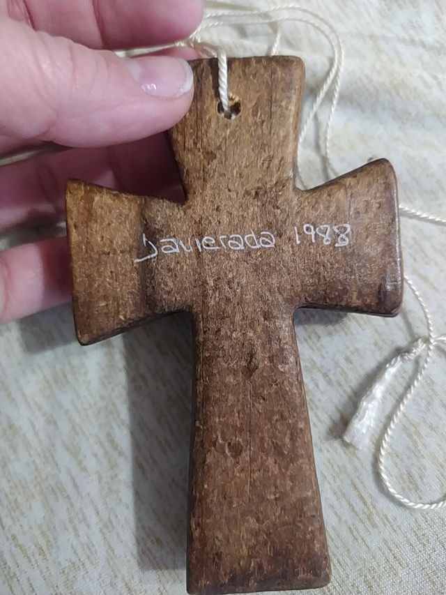Cruz de madera