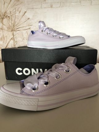 Zapatillas converse mujer talla 37,5 de segunda mano por 42 EUR en Zolina  en WALLAPOP