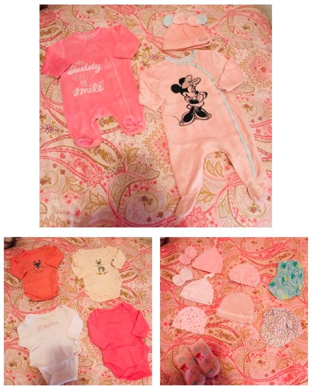 Lote verano/otoño 1-3 meses (+50piezas)