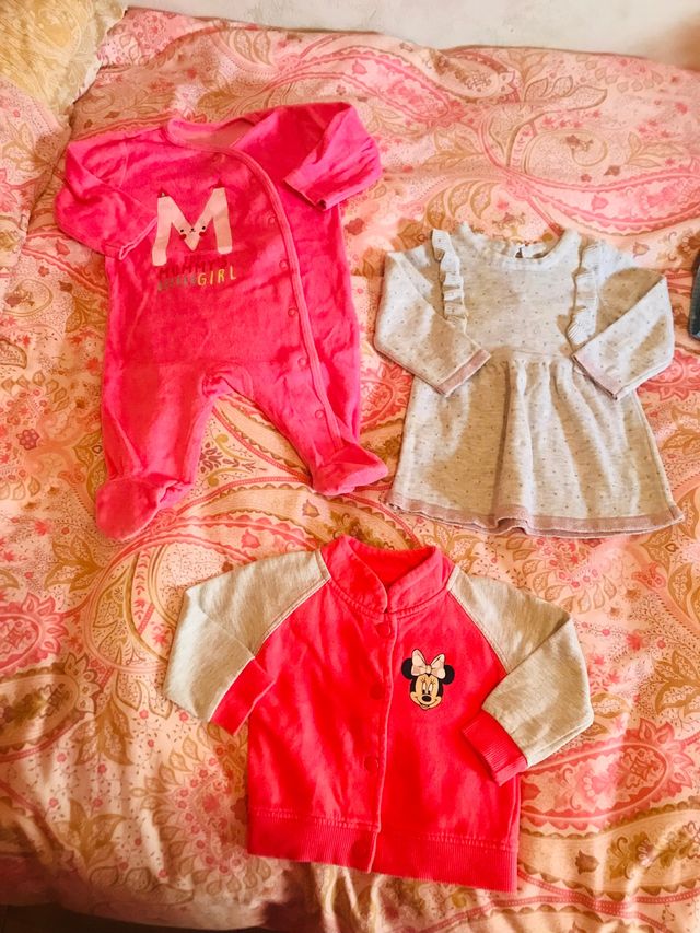 Lote verano/otoño 1-3 meses (+50piezas)