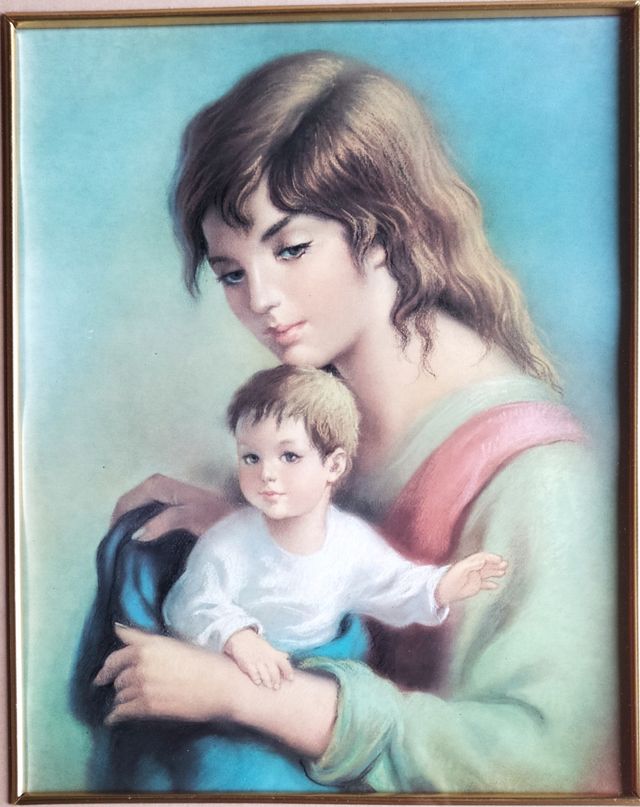 ¡Nuevo precio! Cuadro de metal dorado