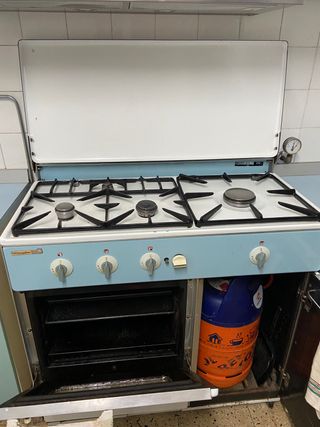 Cocina a Gas Butano 50 cm inox Orbegozo CH 5006 AI GB