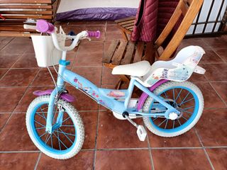 Bicicleta Frozen 16 pulgadas de segunda mano por 50 EUR en Torrijos en  WALLAPOP