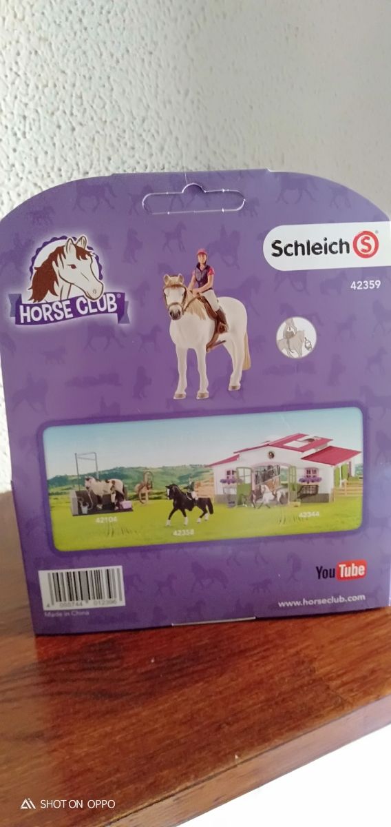 Amazona adicionada con caballo de Schleich - 42359