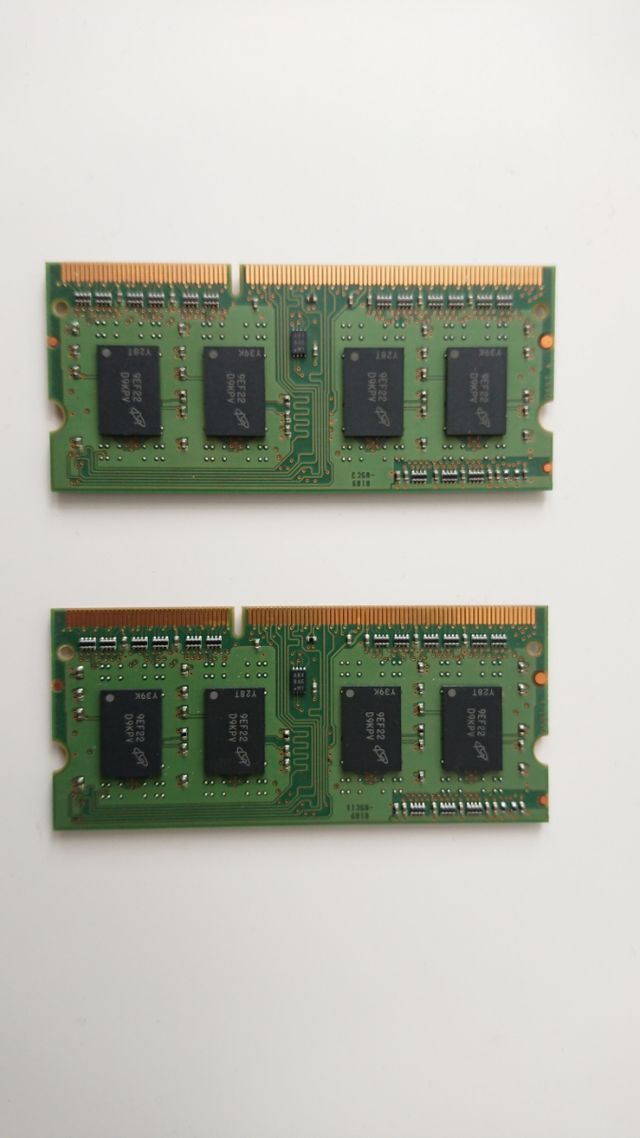 Memoria RAM 2x1GB
