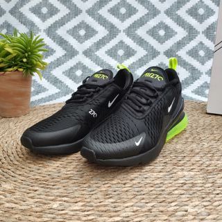 Nike Air Max 270 Black Neon (EU 41) de segunda mano por 150 EUR en Leganés  en WALLAPOP
