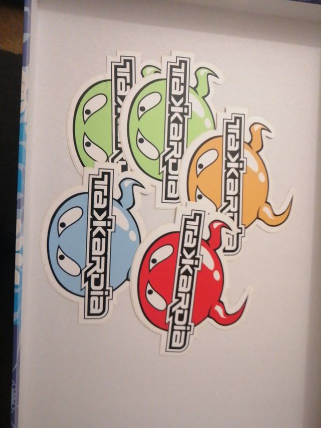 pegatinas Takikardia años 90