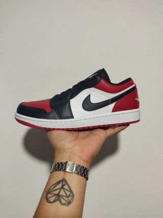 Air jordan 1 low trainers JORDAN Multicolour size 43 EU in Rubber - 22026903
