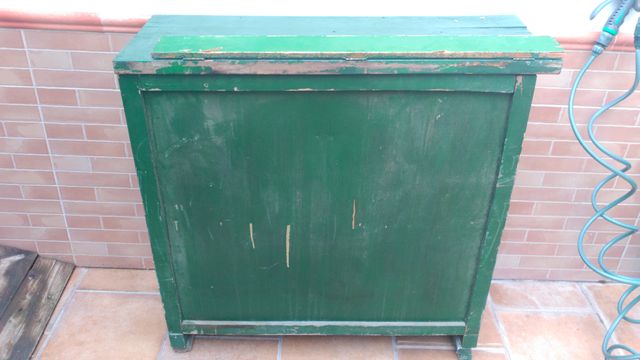 BOTTEGHINO CASTIGLIANO IN COLORE VERDE, MOLTO BELLO