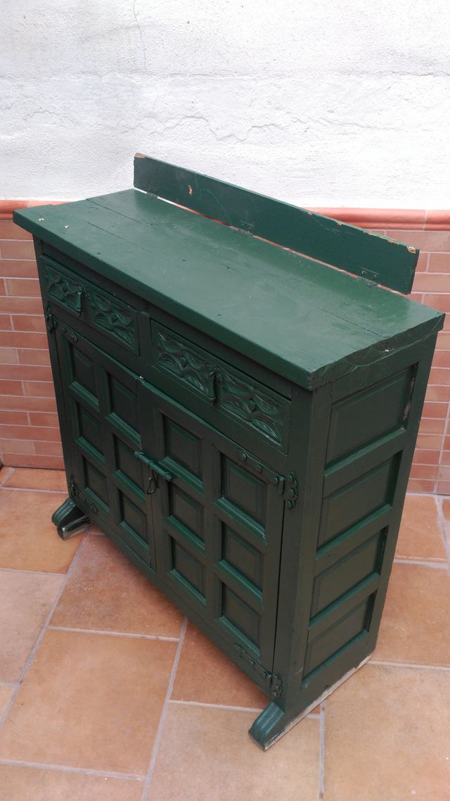 BOTTEGHINO CASTIGLIANO IN COLORE VERDE, MOLTO BELLO