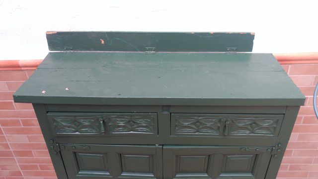 BOTTEGHINO CASTIGLIANO IN COLORE VERDE, MOLTO BELLO