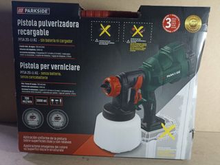 Pistola pintar batería parkside de segunda mano por 45 EUR en Poligono  Industrial San Fernando en WALLAPOP