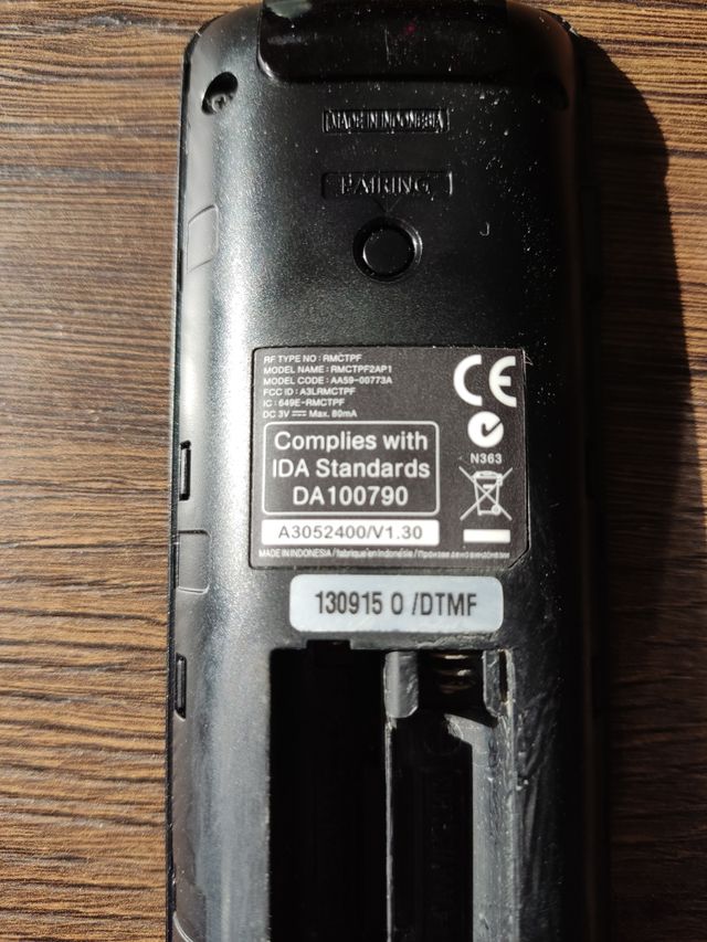 mando táctil TV Samsung