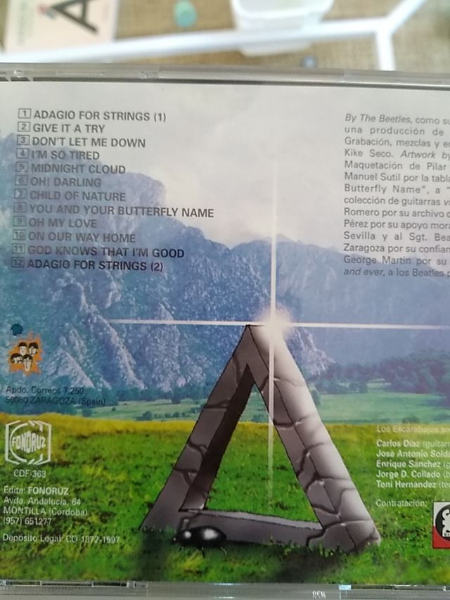 CD Los escarabajos By the beetles