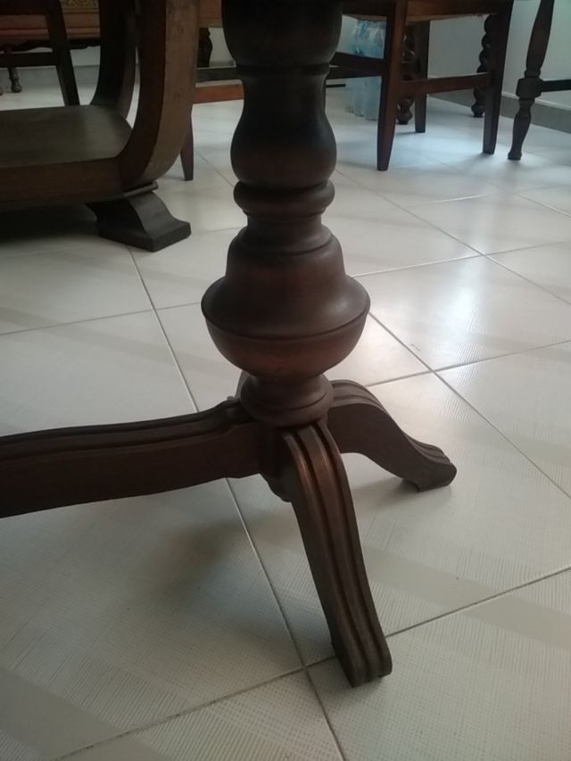 MESA CENTRO CASTAÑO