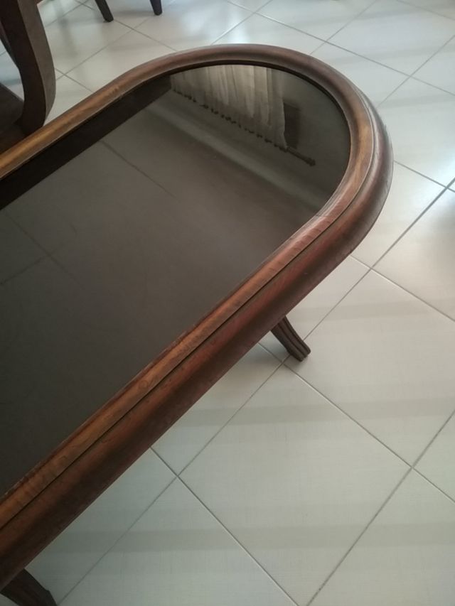 MESA CENTRO CASTAÑO