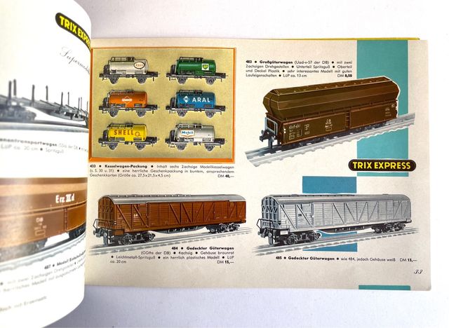 Catálogo TRIX EXPRESS 1961 H0
