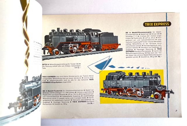 Catálogo TRIX EXPRESS 1961 H0