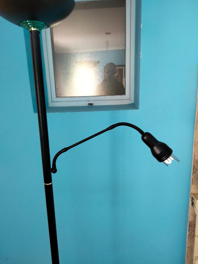 Lampara de pie de 1,80 m de alto