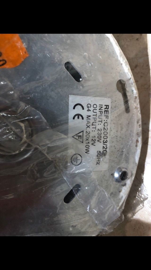 Lámpara de diseño acero inoxidable