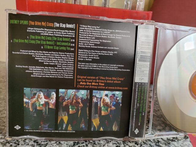 CD single Britney Spears you drive me crazy