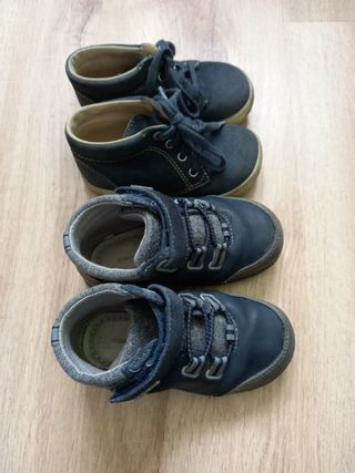 Zapatos bebé niño talla 23 de segunda mano por 5 EUR en Madrid en WALLAPOP