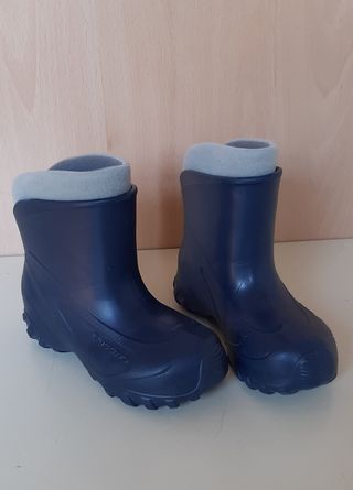 Botas de agua forradas de segunda mano en Zaragoza en WALLAPOP