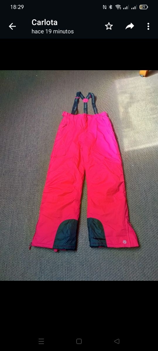 Pantalon esquiar marca Tijuana