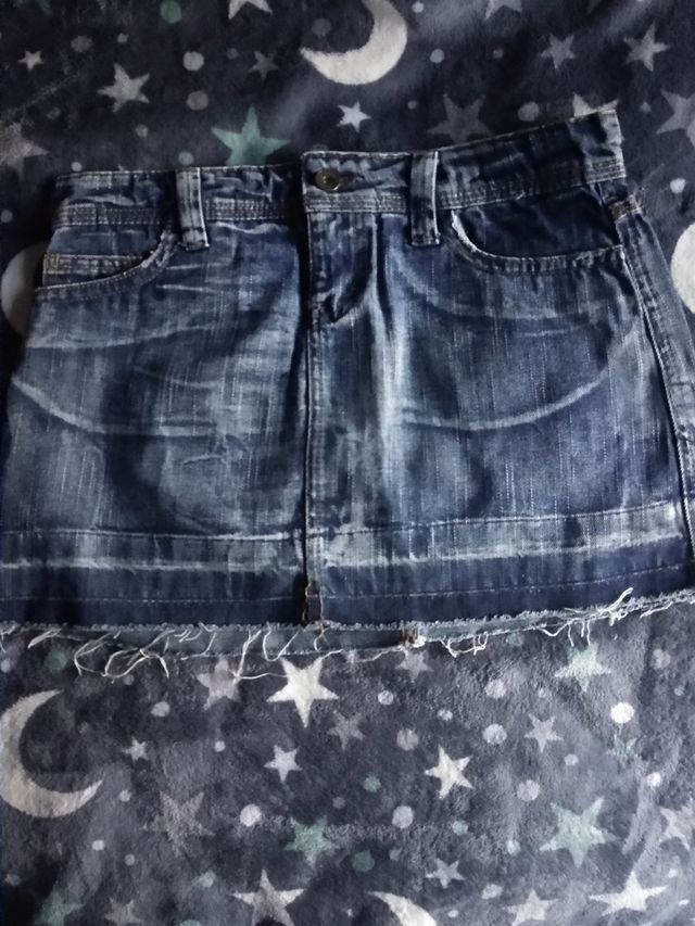 Minifalda vaquera talla 34