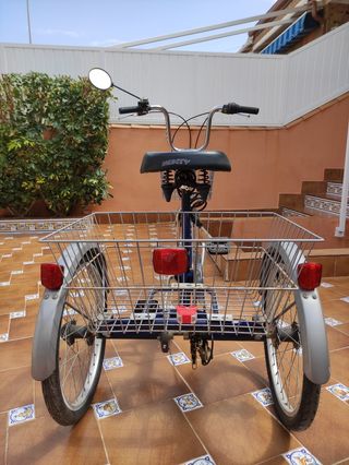 Triciclos para ADULTOS con cesta - TRICICLO MONTY 608 - Mundo Dependencia