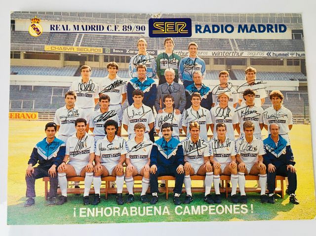 LOTE CALENDARIOS, POSTALES, BANDEROLA REAL MADRID