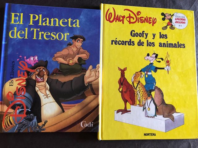 Cuentos Disney. El planeta Tresor. Goofy records..