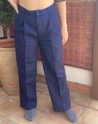PANTALON DRILL TECNOLOGIA DE TRABAJO AZUL » Ropa Industrial