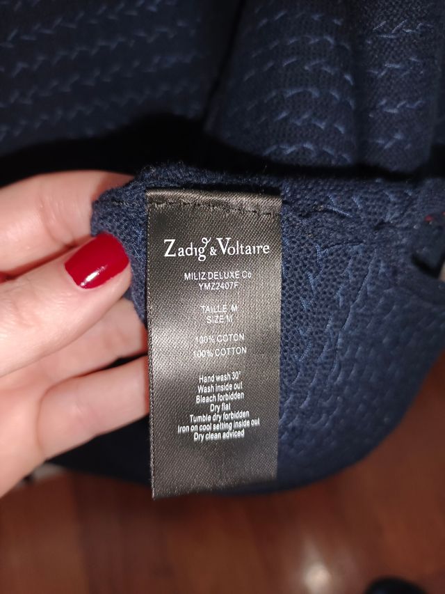 Cardigan lentejuelas Zadig