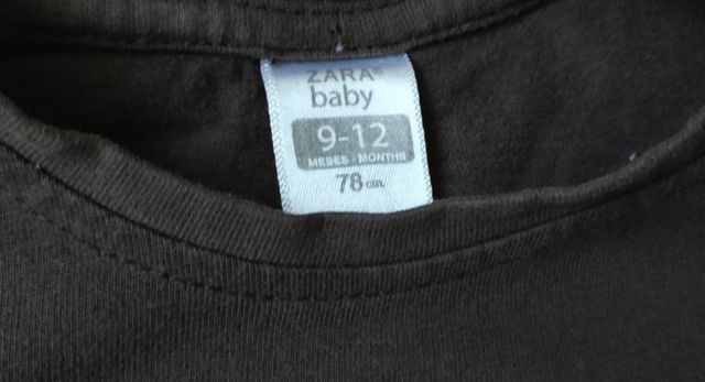 Lote de 5 prendas niña T:9-12 m(Gocco,Zara)