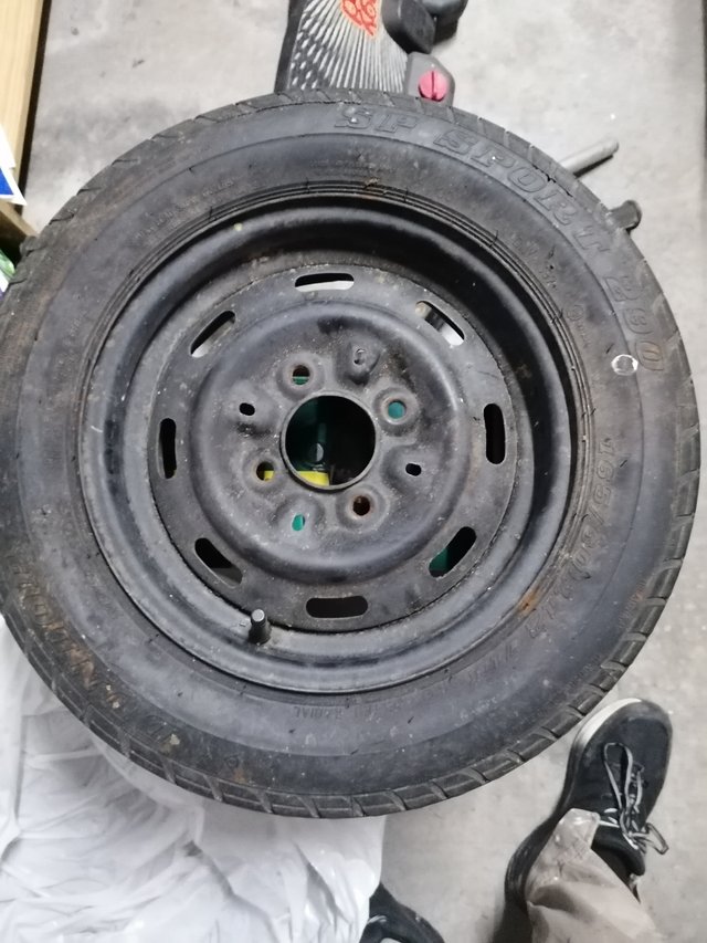 Rueda de recambio auxilio mini clasico rodado 12